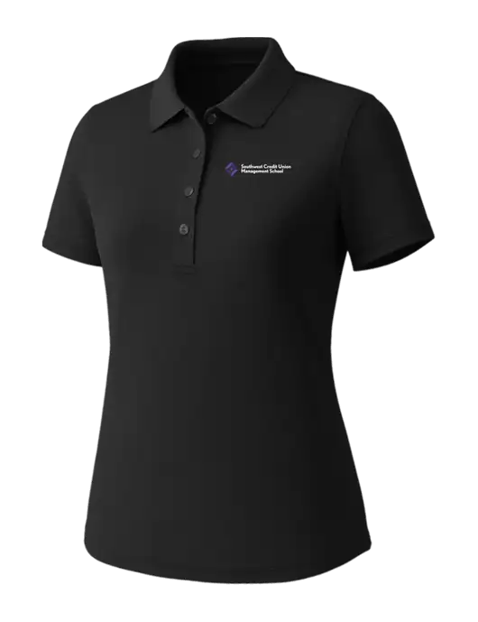 Callaway Womens Core Black Performance Polo w/SCMS Logo
