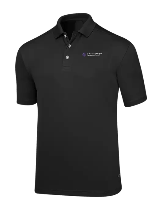 Callaway Core Black Performance Polo w/SCMS Logo