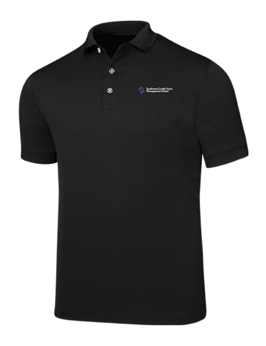 Callaway Ottoman Black Polo w/SCMS Logo