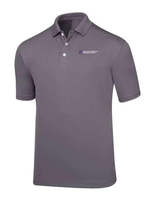 Callaway Core Medium Grey Performance Polo w/SCMS Logo