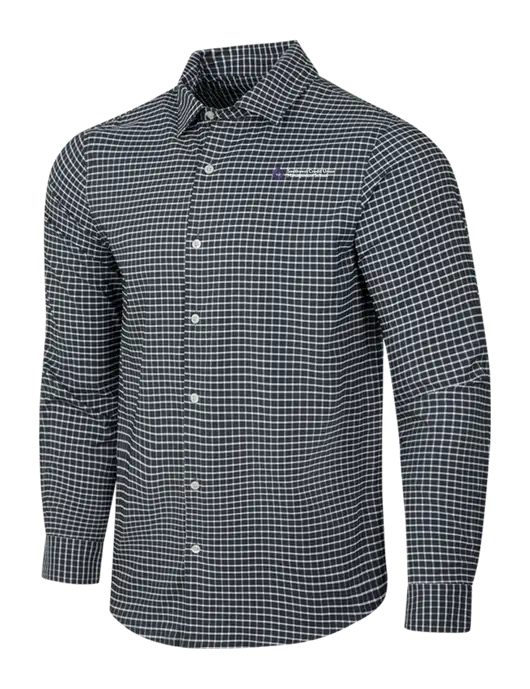 Dark Grey/White City Stretch Shirt w/SCMS Logo
