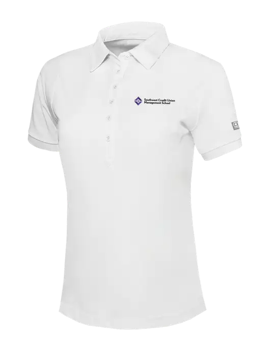 OGIO Womens Bright White Jewel Polo w/SCMS Logo