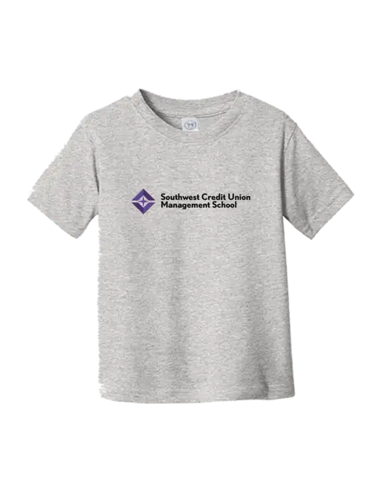 Rabbit Skins Light Grey Heather Toddler Fine Jersey Tee w/SCMS Logo