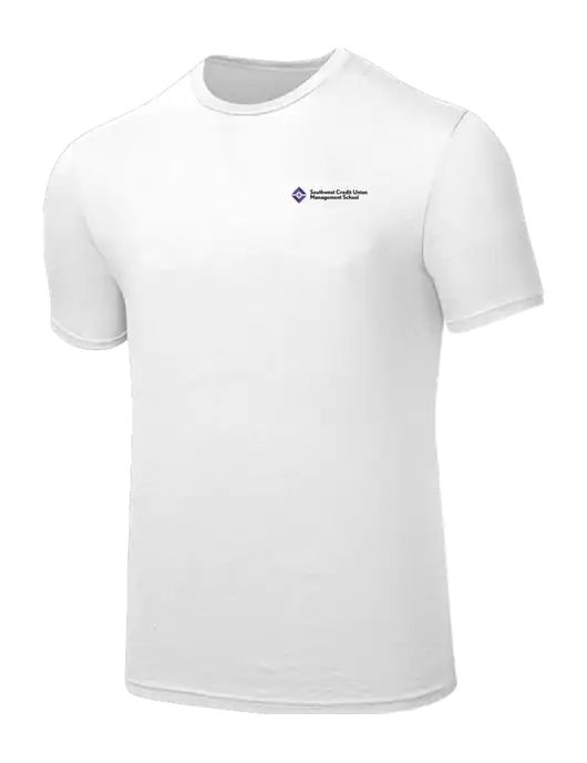 Seriously Soft White T-Shirt w/SCMS Logo