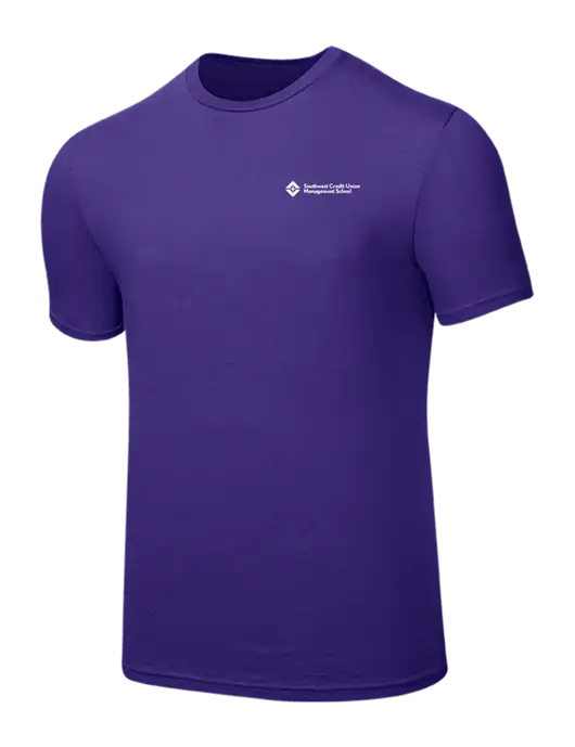 Seriously Soft Purple T-Shirt w/SCMS Logo