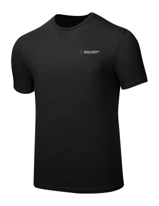 Seriously Soft Black T-Shirt w/SCMS Logo