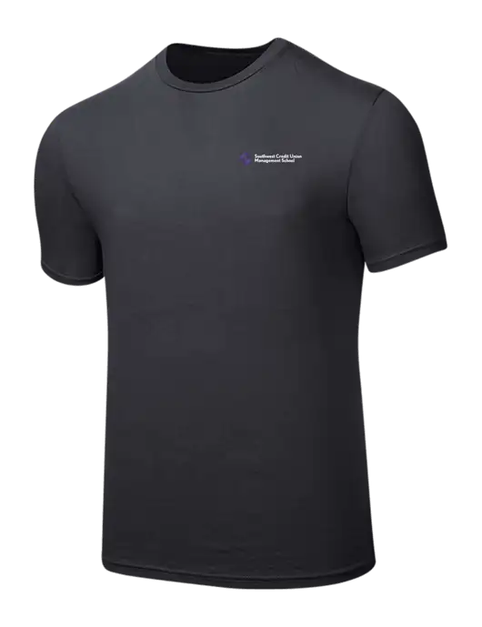 Seriously Soft Charcoal T-Shirt w/SCMS Logo