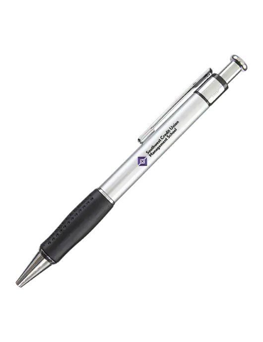 Malta Silver Pen - Black Ink w/SCMS Logo
