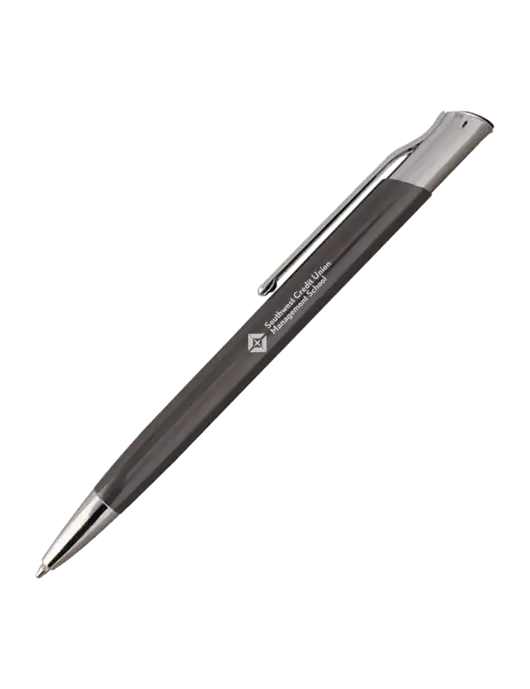 San Malo Gunmetal Pen - Black Ink w/SCMS Logo