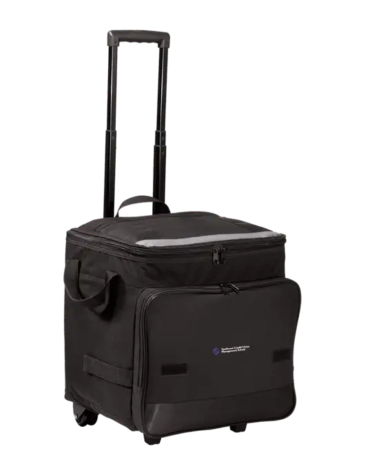 Black Rolling Cooler w/SCMS Logo
