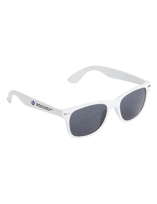 Daytona White Sunglasses w/SCMS Logo