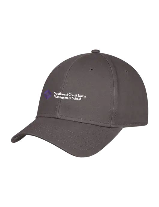 Charcoal Structured Cap Hook & Loop w/SCMS Logo
