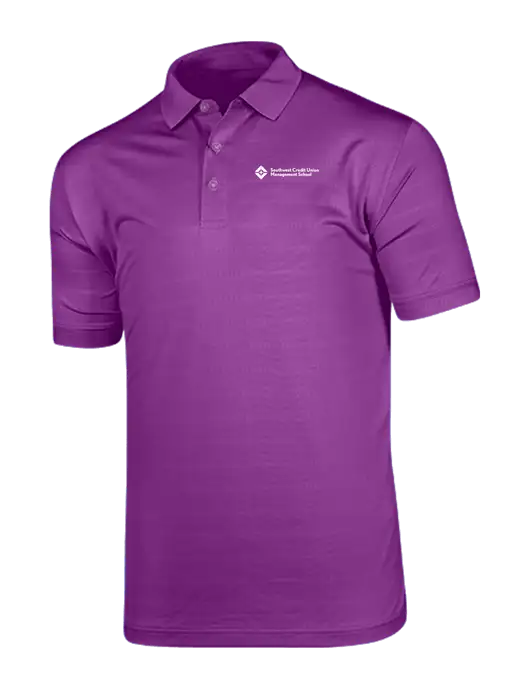 Callaway Vibrant Purple Ventilated Polo w/SCMS Logo