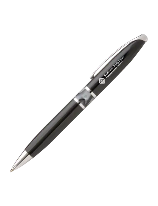 Illusion Black Pen - Black Ink w/SCMS Logo