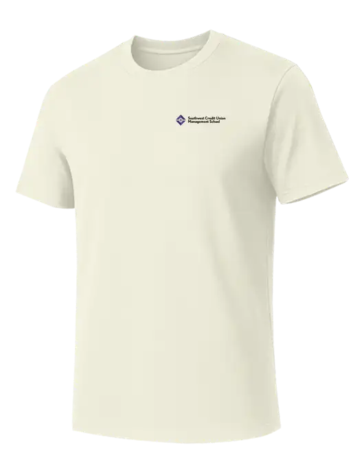 Allmade White Sand Organic Cotton Tee w/SCMS Logo
