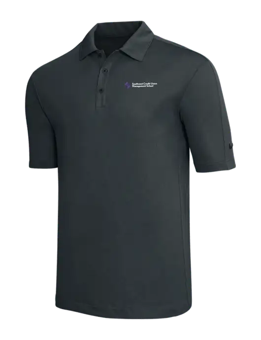 Nike Dark Grey Tech Sport Dri-FIT Polo w/SCMS Logo