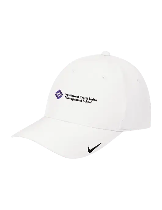 Nike White Dri-FIT Legacy Cap w/SCMS Logo