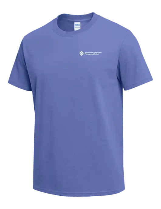 Light Purple Heavyweight 6.1 oz T-Shirt w/SCMS Logo