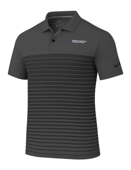 Nike Dark Grey Dri-FIT Vapor Block Polo w/SCMS Logo