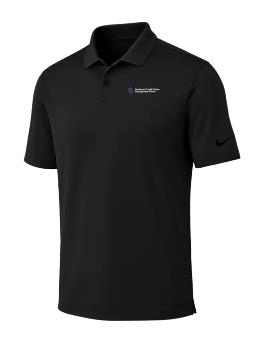 Nike Black Dri-FIT Vapor Polo w/SCMS Logo