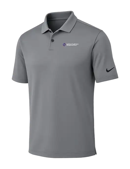 Nike Medium Grey Dri-FIT Vapor Polo w/SCMS Logo