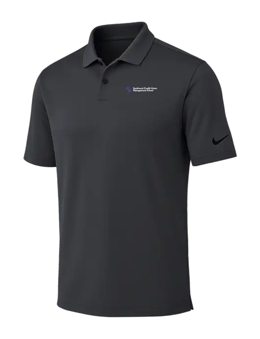 Nike Dark Grey Dri-FIT Vapor Polo w/SCMS Logo