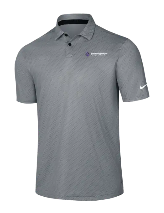 Nike Medium Grey Vapor Dash Polo w/SCMS Logo