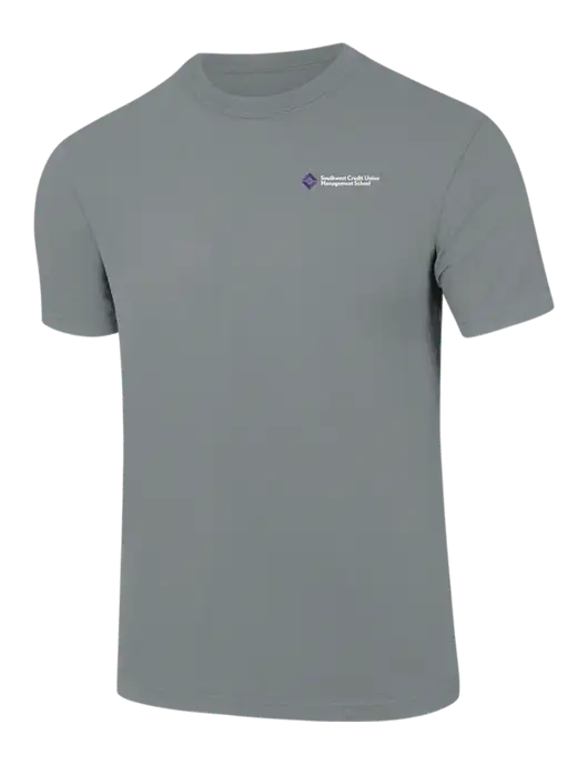 Comfort Colors 6.1 oz Medium Grey Heavyweight Ring Spun T-Shirt w/SCMS Logo