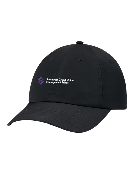 Richardson Relaxed Performance Lite Black Cap w/SCMS Logo