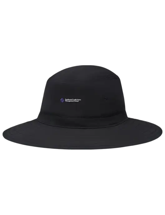 Black Booney Sun Hat w/SCMS Logo