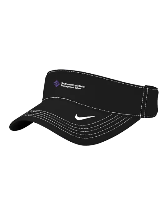 Nike Black Dri-FIT Ace Visor w/SCMS Logo