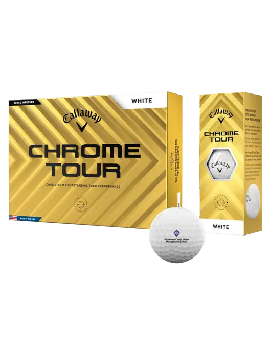 Callaway Chrome Tour Golf Balls 12/pkg w/SCMS  Logo