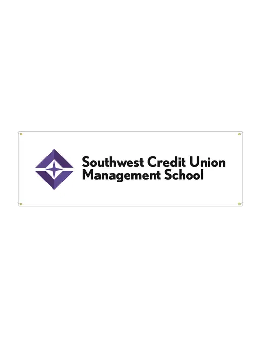 Vinyl Banner 72" x 24"  w/SCMS Logo