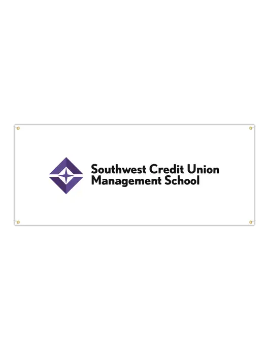 Vinyl Banner 72" x 30" w/SCMS Logo