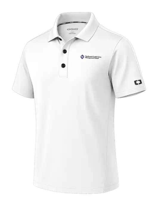 OGIO Envision White Polo w/SCMS Logo