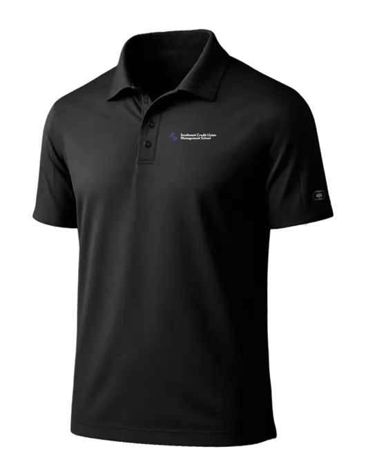 OGIO Linear Black Polo w/SCMS Logo