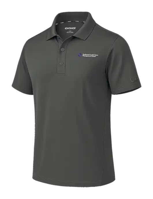 OGIO Envision Dark Medium Grey Polo w/SCMS Logo
